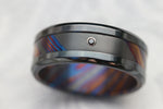 Black diamond Grayson 9mm black titanium band