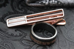14k rose Gold tie clip / tie bar