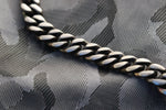 Titanium curb chain bracelet 8mm