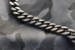 8mm Titanium curb chain bracelet, curb chain