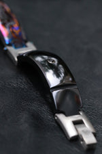 Timascus bracelet black titanium black diamond bracelet