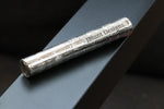 Wind proof trench lighter fluid filled damasteel damascus lighter