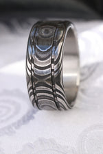 Double grooved dark "Lucia" -  Odins Eye new pattern release 2025 (dark etch)