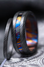 Womens 2-3mm nbzr stackable ring