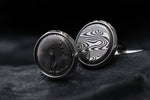 Damasteel cufflinks