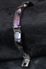 Timascus bracelet black titanium black diamond bracelet