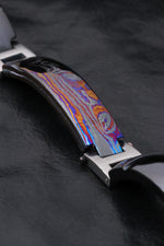 Timascus bracelet black titanium black diamond bracelet
