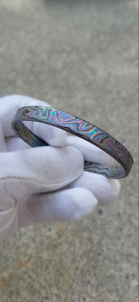 8-10mm timascus bangle, zrti bracelet
