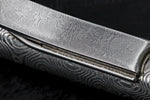 Damsacus pen light, stainless damascus Damasteel flash light