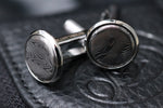 Damasteel cufflinks