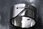 12mm Stainless Steel handmade ring hypoallergenic wedding band