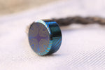 zrti timascus cuff bracelet black titanium zirconium niobium