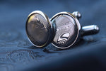 Damasteel cufflinks