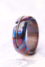 Timascus zrti & diamond ring!