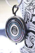 6 piece exotic alloy pendant! necklace pendant, damascus pendant, titmascus pendant
