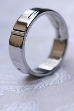 APPROXI2 handmade stainless steel ring (not casted) hypoallergenic rings wedding band women's