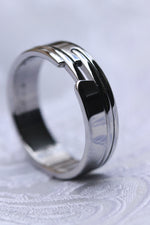 APPROXI2 handmade stainless steel ring (not casted) hypoallergenic rings wedding band women's
