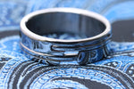 APPROXI2 handmade stainless steel ring (not casted) hypoallergenic rings wedding band women's