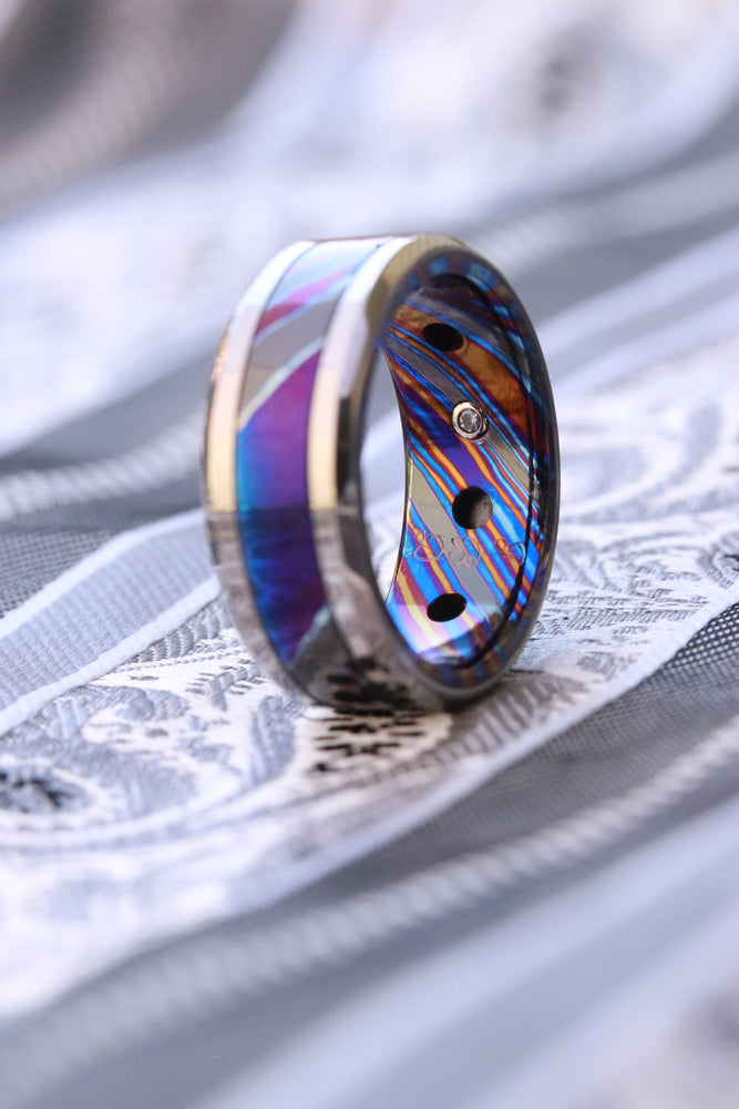 Grayson bespoke blue - GRY8 BB - Diamonds and gold