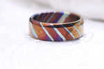 Mokuti Solid Timascus ring 7-8mm ring  timascus ring, mokuti ring