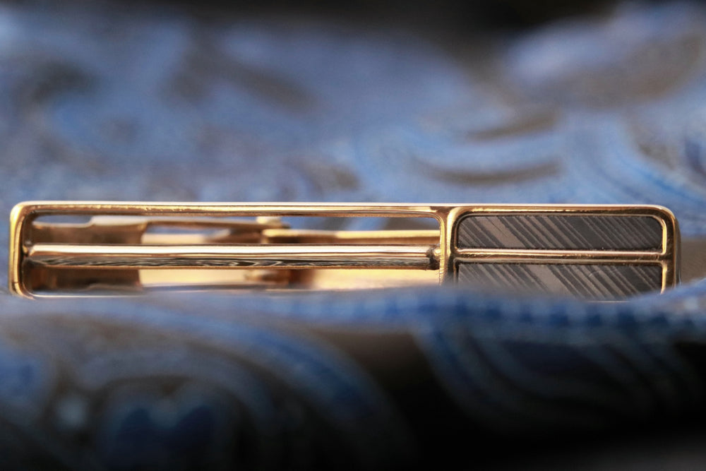 14k Gold tie clip / tie bar
