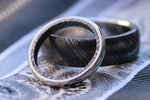 (Her's) Platinum & Niobium/Zirconium womens band