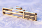 18k Gold tie clip / tie bar