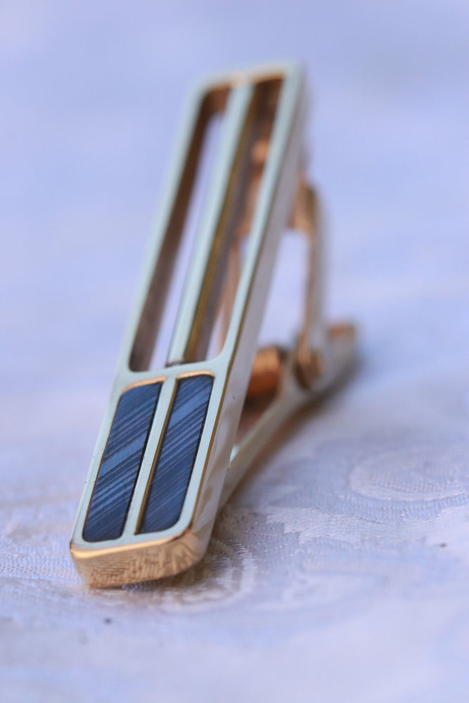 18k Gold tie clip / tie bar