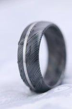 Platinum inlay & Niobium/Zirconium customizable band nbzr