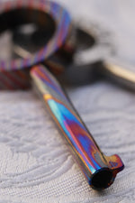 Smith & Wesson functioning Tumascus handcuff key, exotic