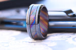 Grayson 9mm black titanium, zrti timascus black ring limited edition