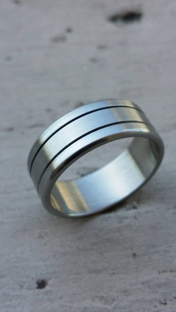 8mm handmade stainless steel 3 piece design (not casted)