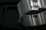 Inside ring engravings ,script, block, greek lettering, inside ring engraving