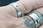 His & Her&#39;s &quot;APPROXI&quot; set muliple options available  (hypoallergenic- handmade) stainless steel his and hers ring set womens rings