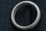 Damascus steel ring Stainless steel Damascus 5.25mm &quot;TRADITIONAL&quot; wood-grain disgn (natural finish) ring! Mens wedding band wedding rings