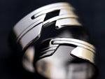 His & Her&#39;s &quot;APPROXI&quot; set muliple options available  (hypoallergenic- handmade) stainless steel his and hers ring set womens rings