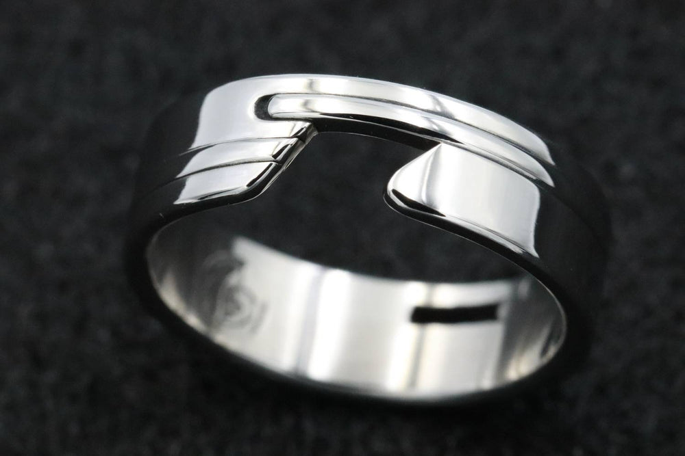 05.5 "APPROXI" women's handmade stainless steel ring (not casted) womens rings custom jewelry womens jewelry hypoallergenic ring