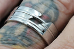 His & Her&#39;s &quot;APPROXI&quot; set muliple options available  (hypoallergenic- handmade) stainless steel his and hers ring set womens rings