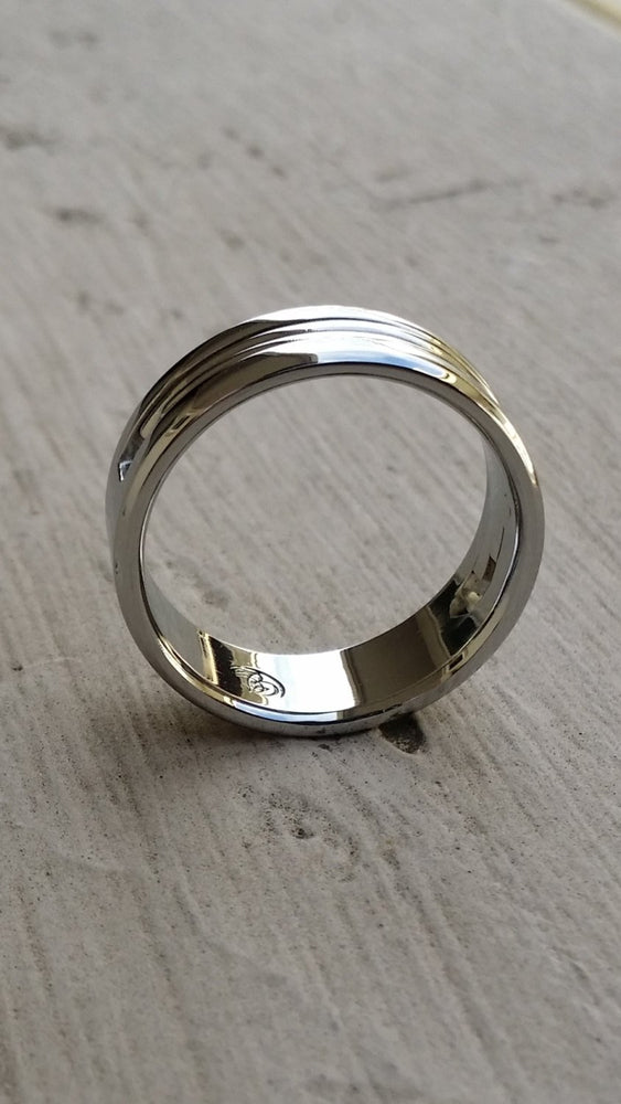 10 &quot;SOLIDARITY&quot; handmade stainless steel ring (not casted) hypoallergenic mens rings wedding band mens jewelry
