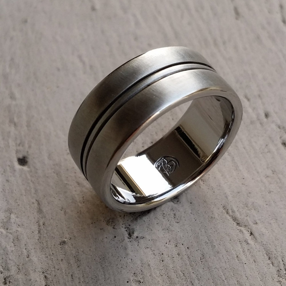 23 "SOLE" handmade stainless steel ring (not casted)