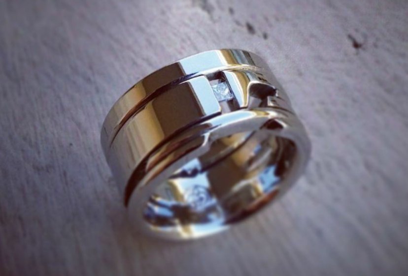 Custom requests completely handmade stainless steel rings (not casted)