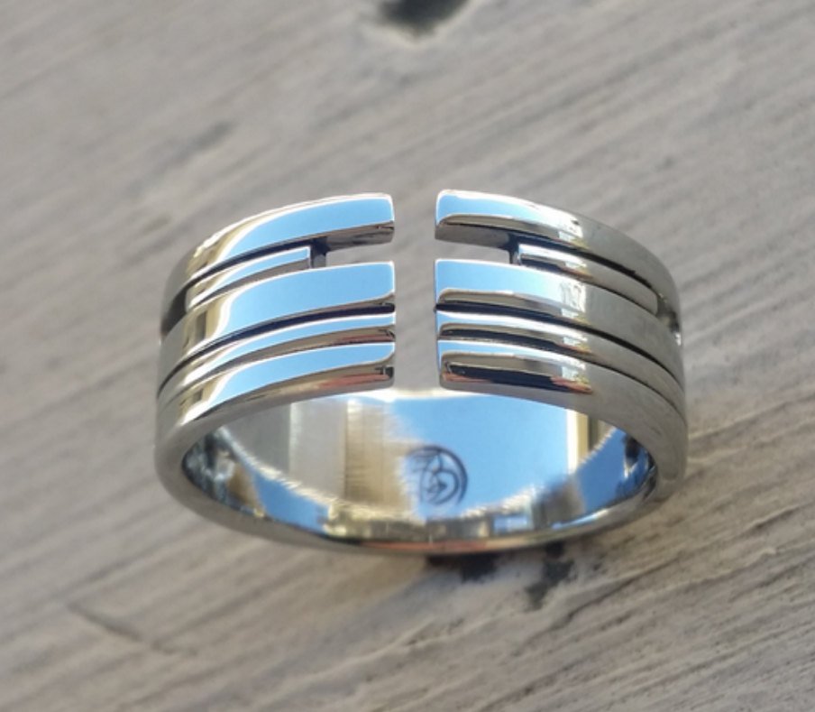 Roman Stainless Steel Rings – EthosJewelery