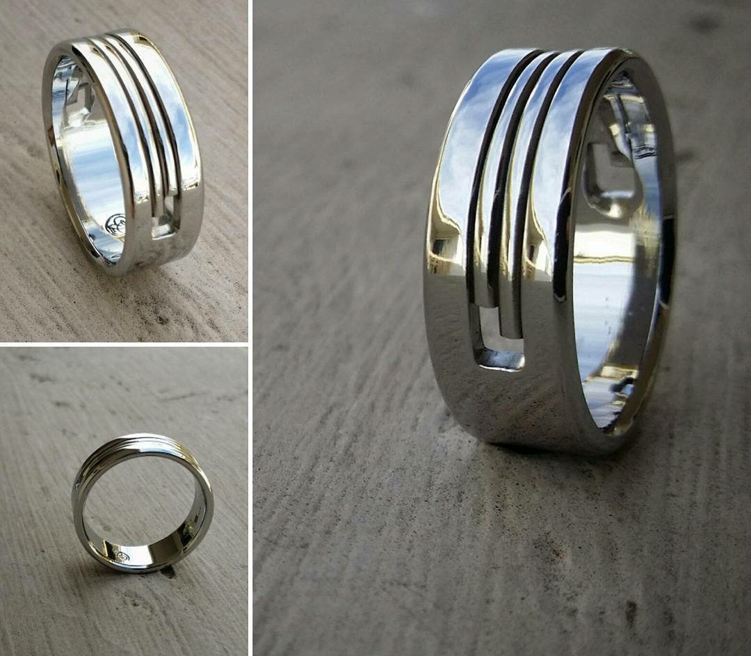 Abyss - Mens Titanium Ring | Titanium Rings