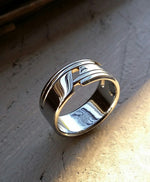 01 &quot;EXCLUSIVE&quot; handmade stainless steel ring (not casted) mens rings, engagement ring, hypoallergenic rings wedding rings band