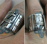 Custom requests completely handmade stainless steel rings (not casted)